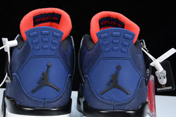 Air Jordan 4 WNTR Loyal Blue Habanero Red Black CQ9597-401