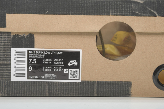 Nike Dunk Low OF Lot 8  DM1602-106