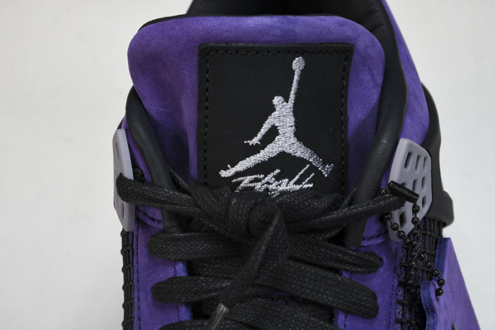 Travis Scott x Air Jordan 4 Retro Purple   AJ4-766296