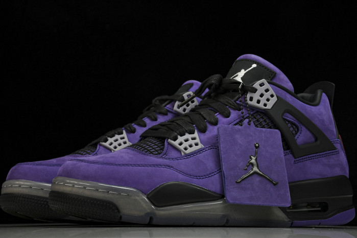 Travis Scott x Air Jordan 4 Retro Purple   AJ4-766296