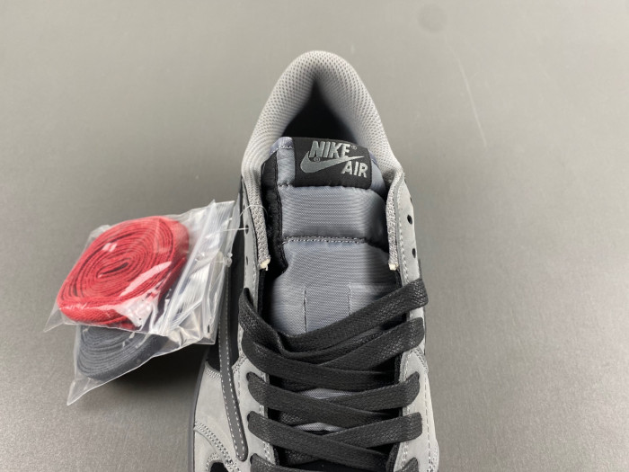 Travis Scott x Air Jordan 1 Low OG Black Gray DM7866-775