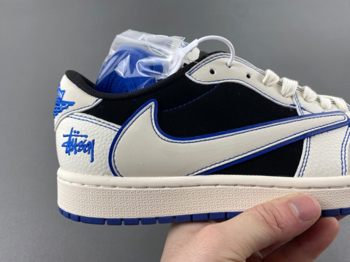 Air Jordan 1 Low  Fragment x Travis Scott x Supreme  SJ2068-127