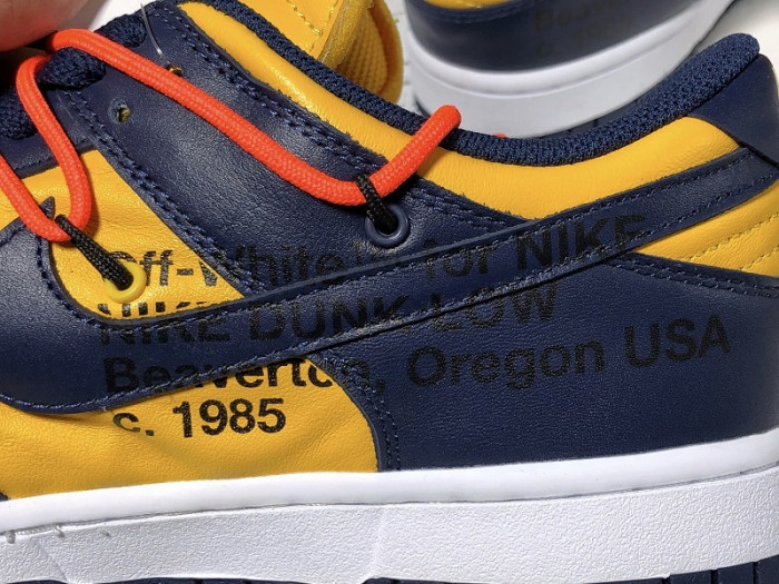 Nike Dunk Low OF Michigan CT0856-700