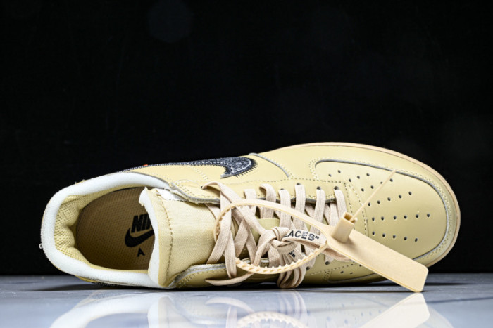 NIKE OF x AIR FORCE 1 LOW University Gold FD6900 200