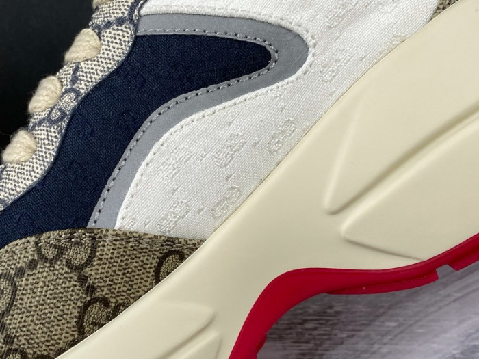 GUCC Rhyton Vintage Trainer Sneaker 620185 99WF0 4371