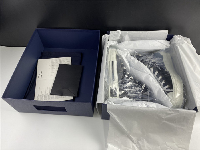 D10R B23 Oblique High Top Sneaker