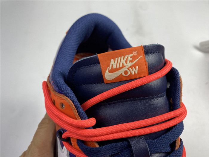 OF x Nike SB Dunk Low Orange Perple White CT0856-801